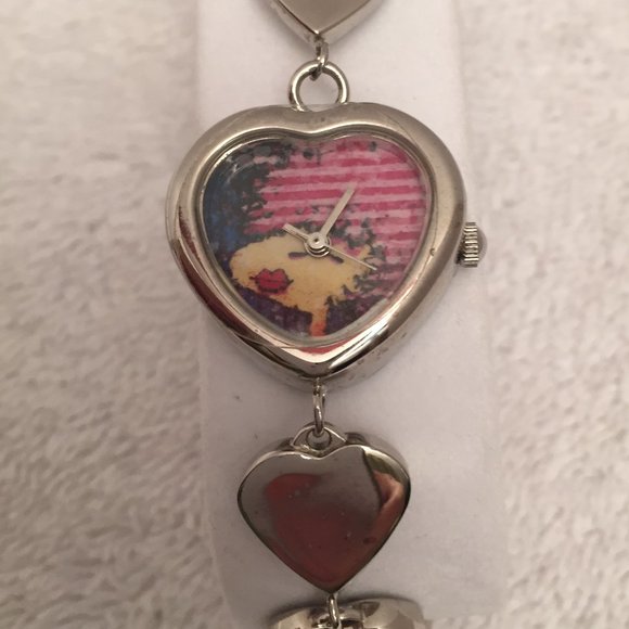 Snoopy by Everhart Woodstock Heart Shaped Watch main image 7